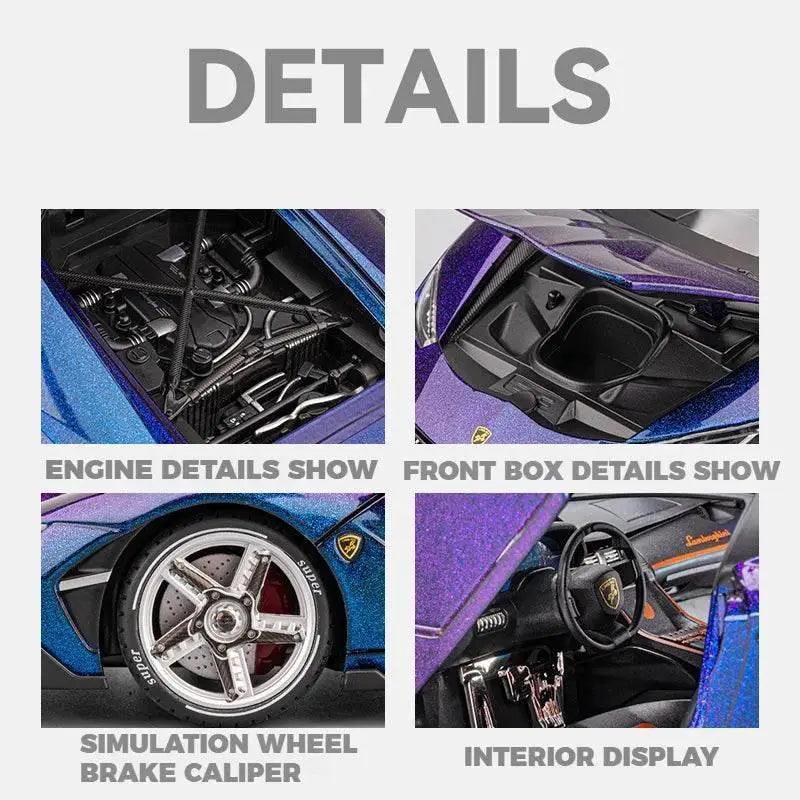  Premium Diecast Car Model Collectors Lights Toyland EU -  ToylandEU™