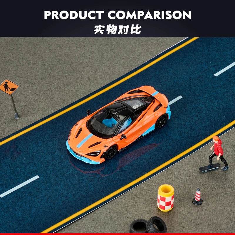 Premium Diecast Car Model Decorated Senna MCL Collectors - ToylandEU