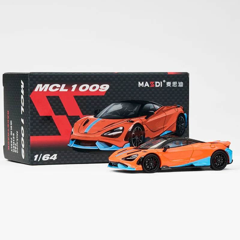 Premium Diecast Car Model Decorated Senna MCL Collectors - ToylandEU