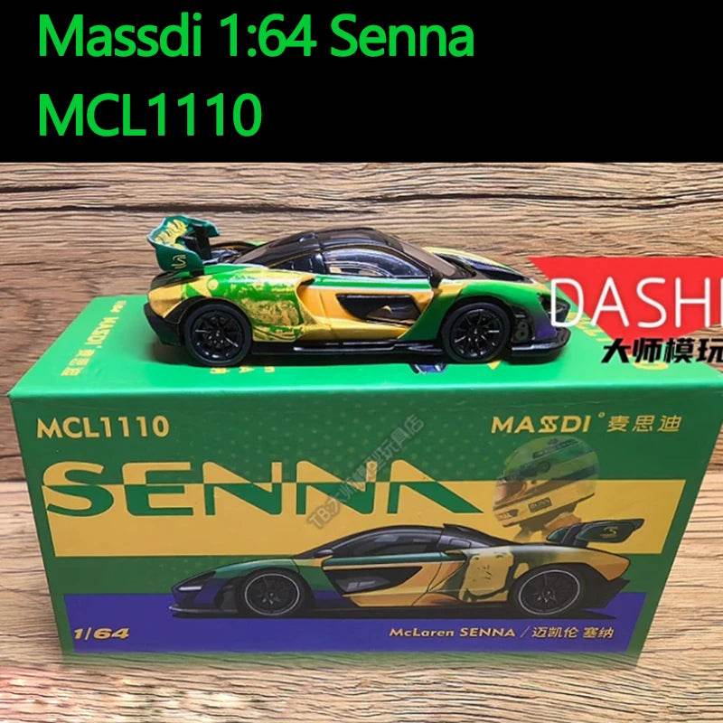 Premium Diecast Car Model Decorated Senna MCL Collectors - ToylandEU