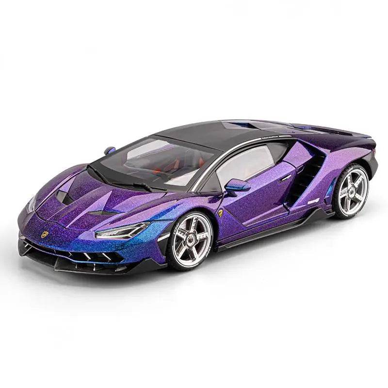 Premium Diecast Car Model One Eighteen Centenario LP770 4 With Sound And Lights For Collectors - ToylandEU