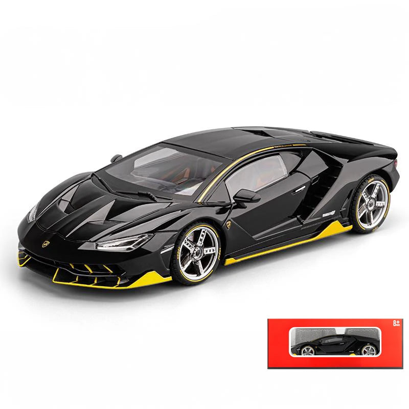 Premium Diecast Car Model One Eighteen Centenario LP770 4 With Sound And Lights For Collectors - ToylandEU