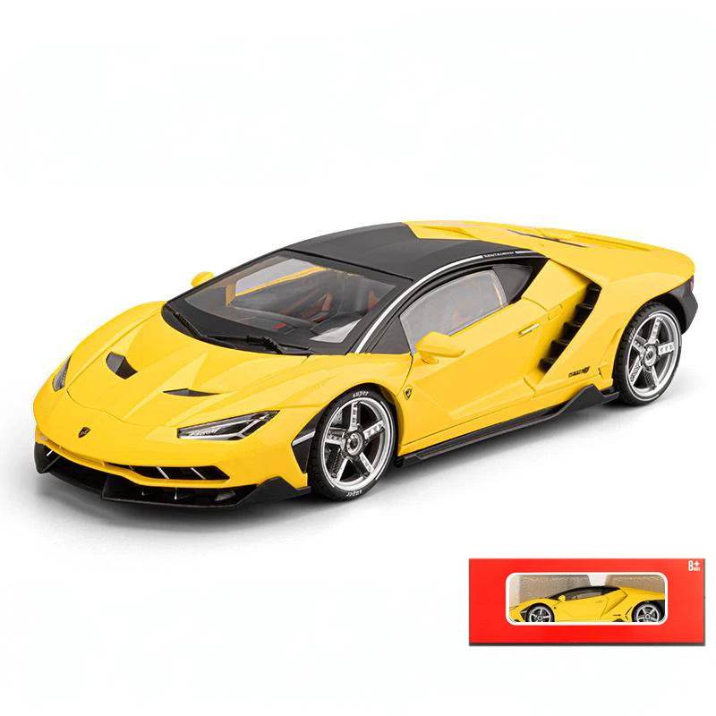 Premium Diecast Car Model One Eighteen Centenario LP770 4 With Sound And Lights For Collectors - ToylandEU