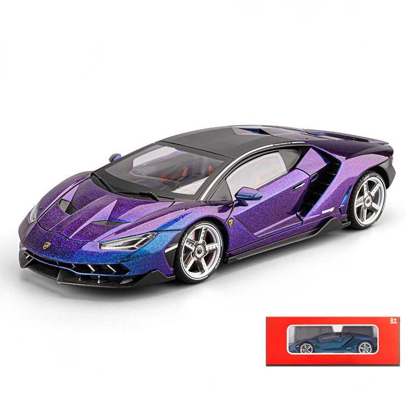 Premium Diecast Car Model One Eighteen Centenario LP770 4 With Sound And Lights For Collectors - ToylandEU