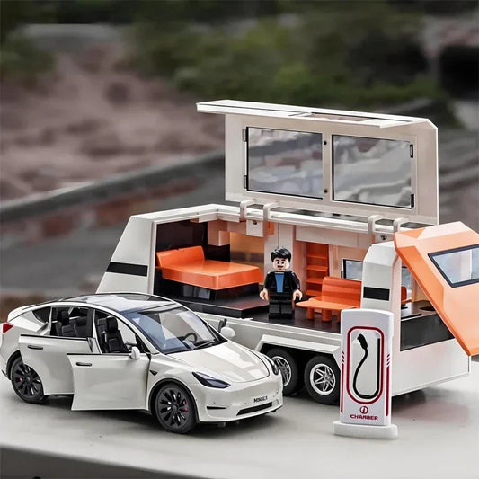 Premium Diecast Car Model One Twenty Four Scale Sound And Light For Collectors - ToylandEU