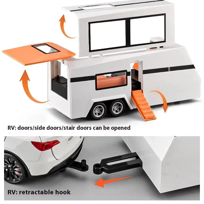 Premium Diecast Car Model One Twenty Four Scale Sound And Light For Collectors - ToylandEU