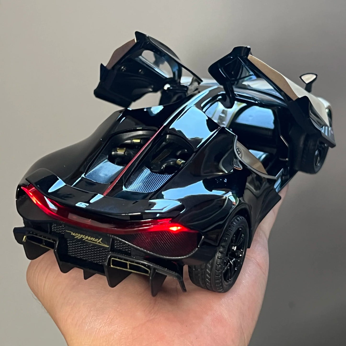 Premium Diecast Car Model Tourbillon Sound And Light Pull Back Gift For Adult Collectors - ToylandEU