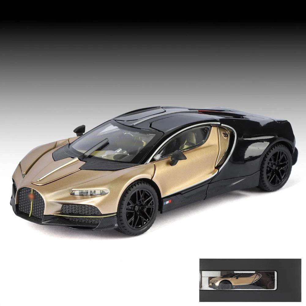 Premium Diecast Car Model Tourbillon Sound And Light Pull Back Gift For Adult Collectors - ToylandEU