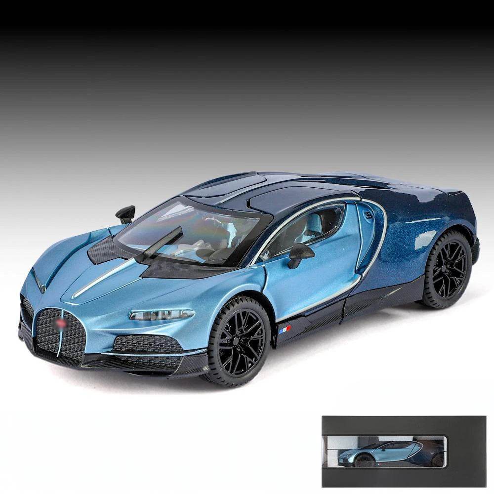 Premium Diecast Car Model Tourbillon Sound And Light Pull Back Gift For Adult Collectors - ToylandEU
