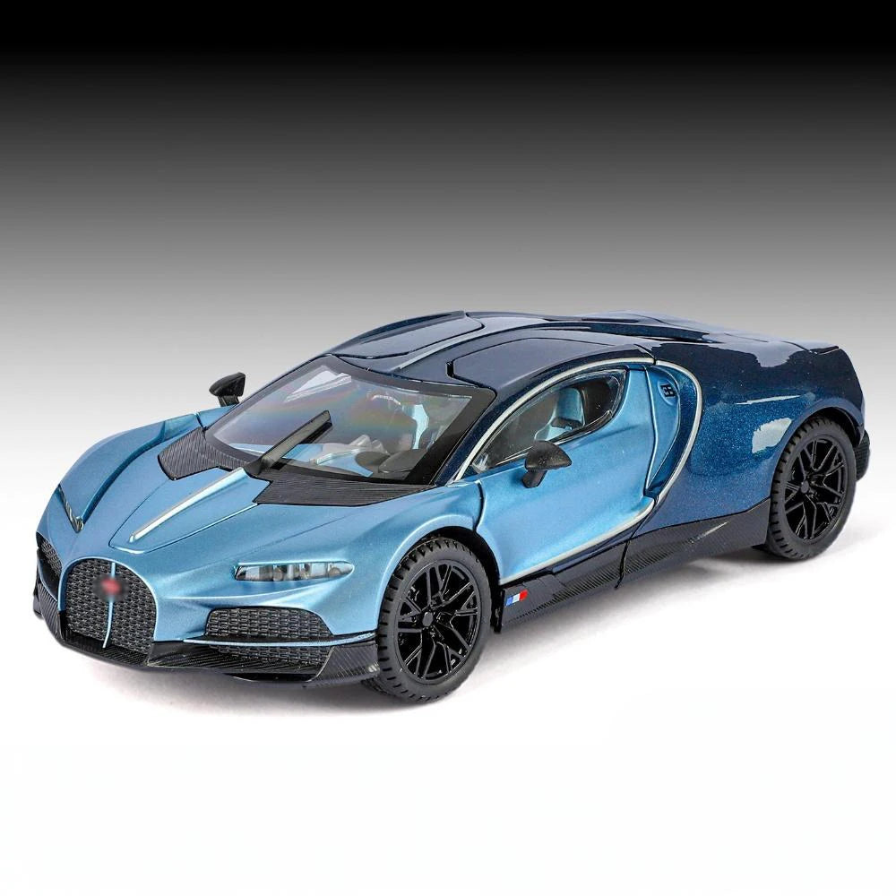 Premium Diecast Car Model Tourbillon Sound And Light Pull Back Gift For Adult Collectors - ToylandEU