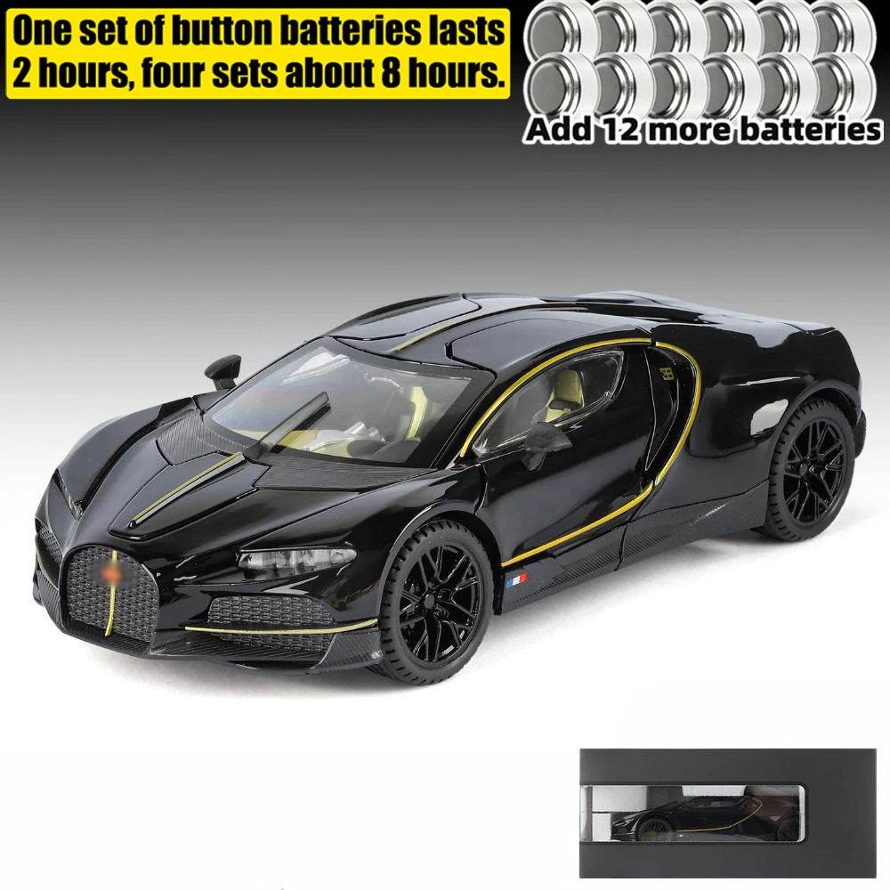 Premium Diecast Car Model Tourbillon Sound And Light Pull Back Gift For Adult Collectors - ToylandEU