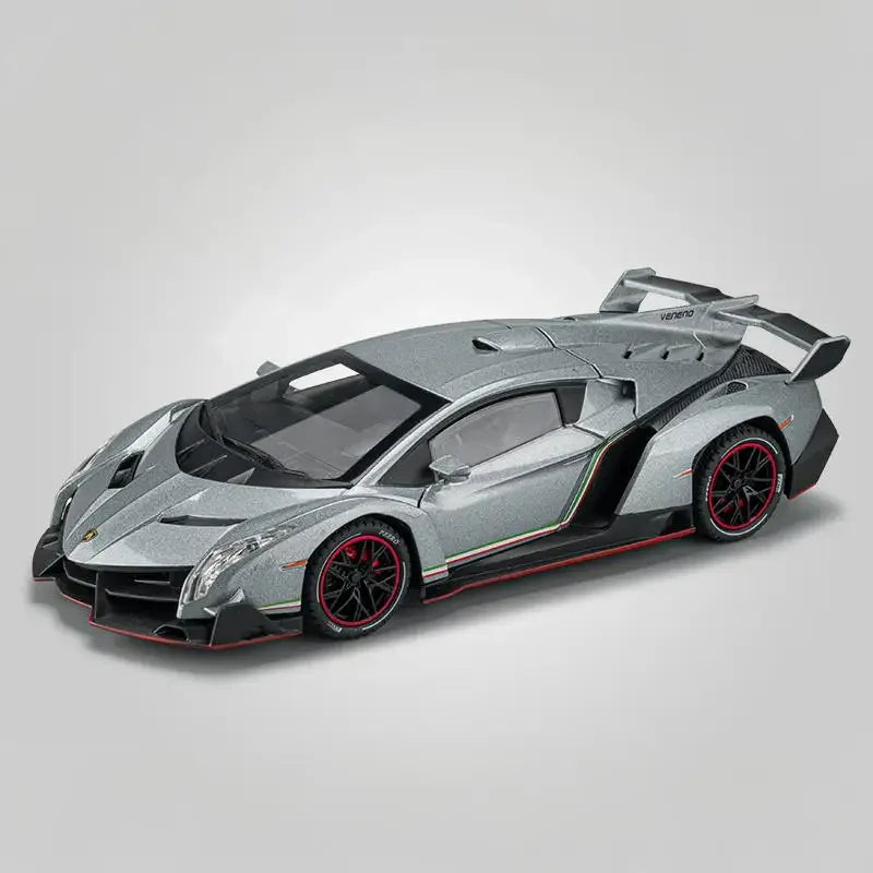 Premium Diecast Car Model Veneno Limited Edition Scale 1 To 24 For Collectors - ToylandEU