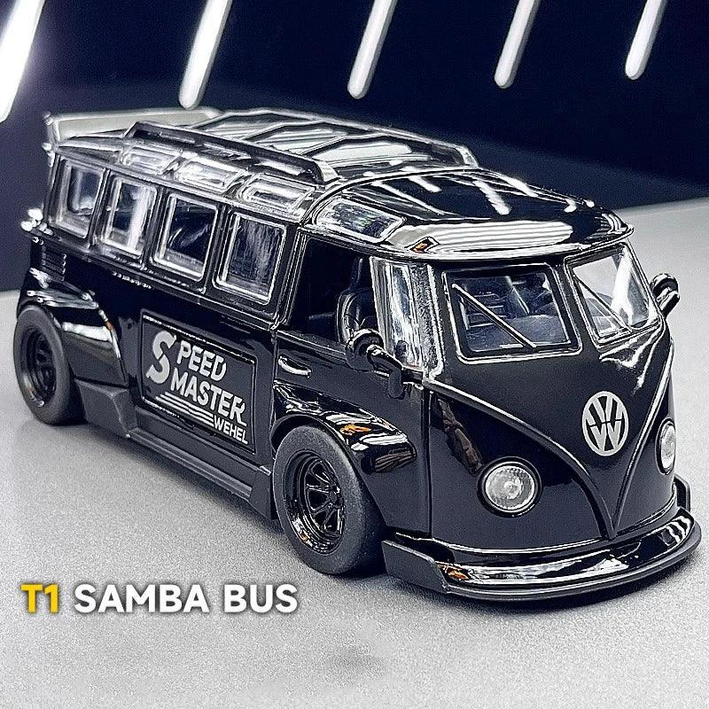 Premium Diecast Car Volkswagen Bus T1 Alloy 1 32 Scale For Collectors - ToylandEU