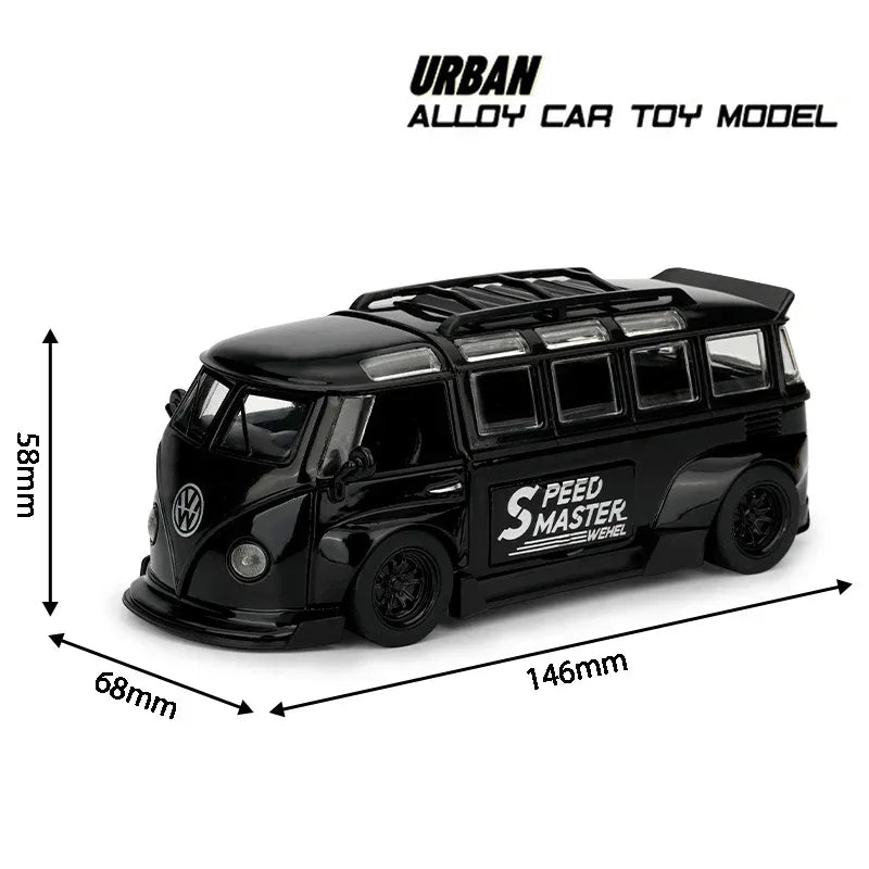 Premium Diecast Car Volkswagen Bus T1 Alloy 1 32 Scale For Collectors - ToylandEU