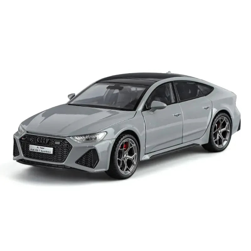 Premium Diecast Car With Sound And Light For Collectors Audi RS7 1 24 Scale - ToylandEU