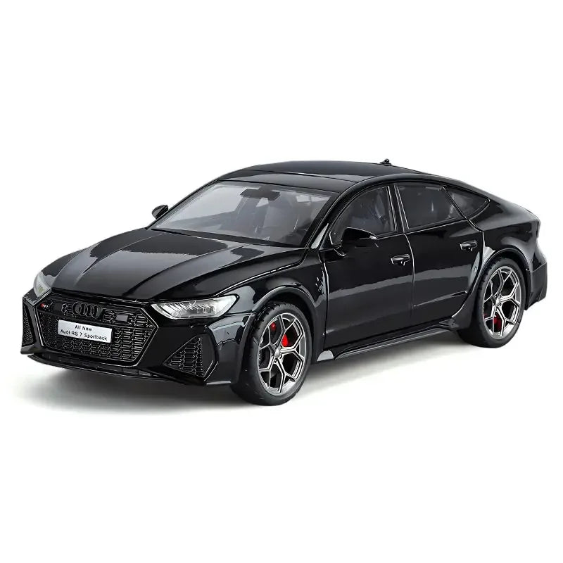 Premium Diecast Car With Sound And Light For Collectors Audi RS7 1 24 Scale - ToylandEU