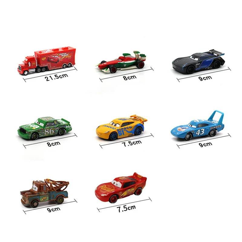 Premium Diecast Cars McQueen Mater Gift Set For Boys - ToylandEU