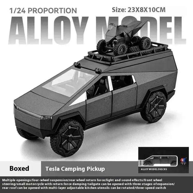  Premium Diecast Cybertruck 1 24 Camping Toyland EU -  ToylandEU™