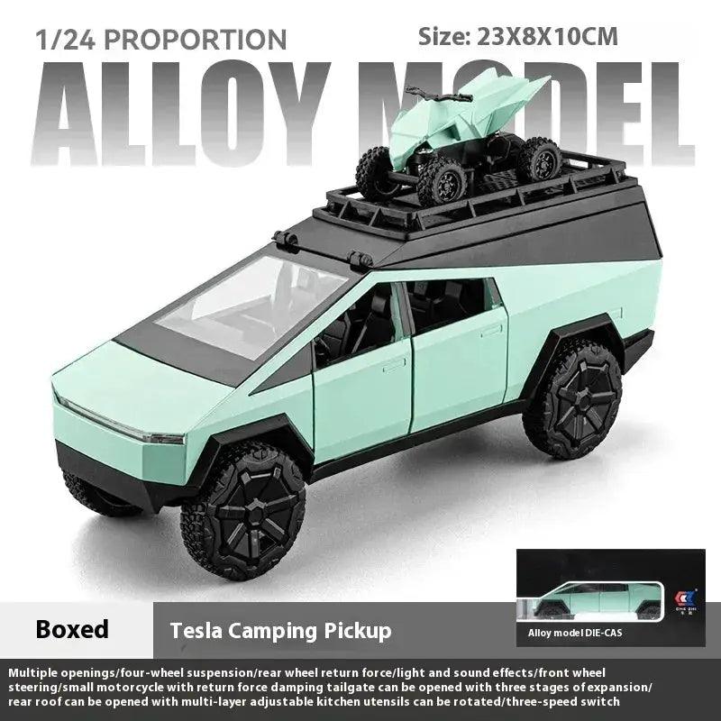  Premium Diecast Cybertruck 1 24 Camping Toyland EU -  ToylandEU™
