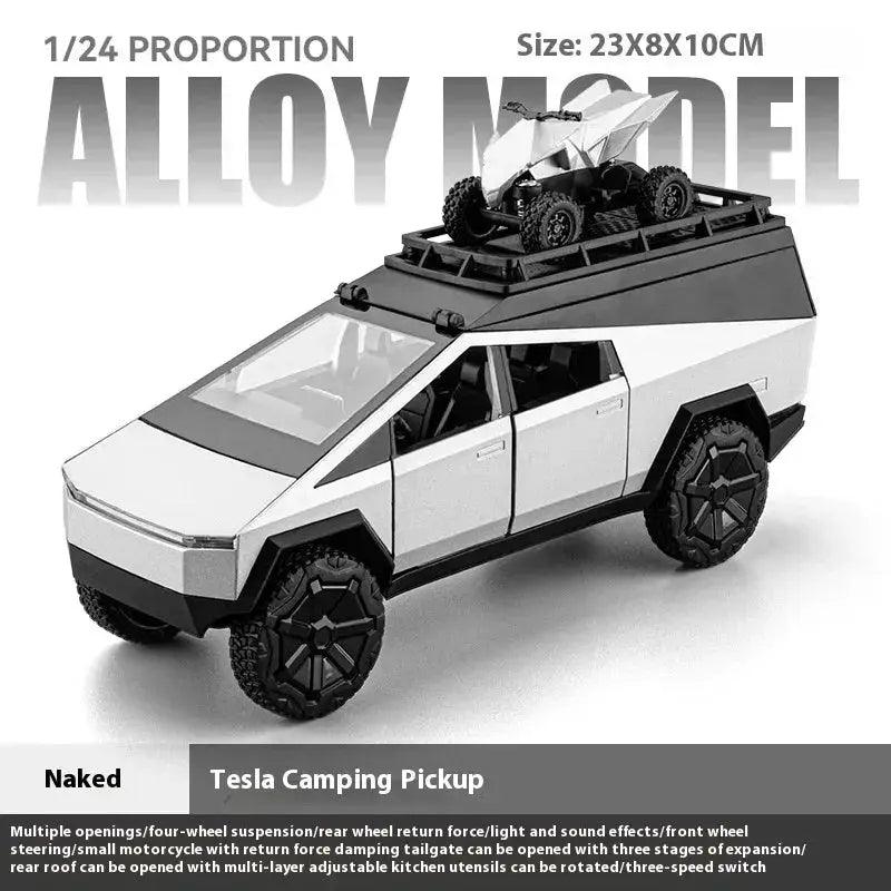  Premium Diecast Cybertruck 1 24 Camping Toyland EU -  ToylandEU™