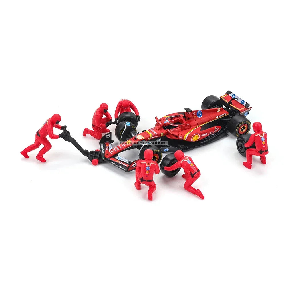 Premium Diecast Ferrari SF24 1 43 Model Car Collectible - ToylandEU