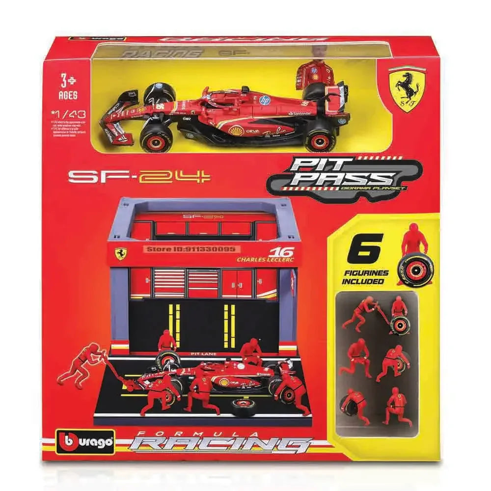 Premium Diecast Ferrari SF24 1 43 Model Car Collectible - ToylandEU