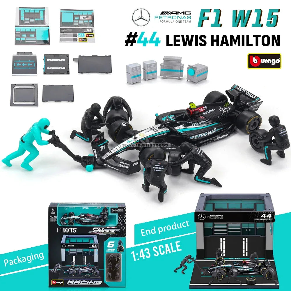 Premium Diecast Ferrari SF24 1 43 Model Car Collectible - ToylandEU