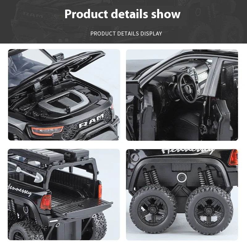 Premium Diecast Mammoth Six By Six Off Road For Collectors - ToylandEU