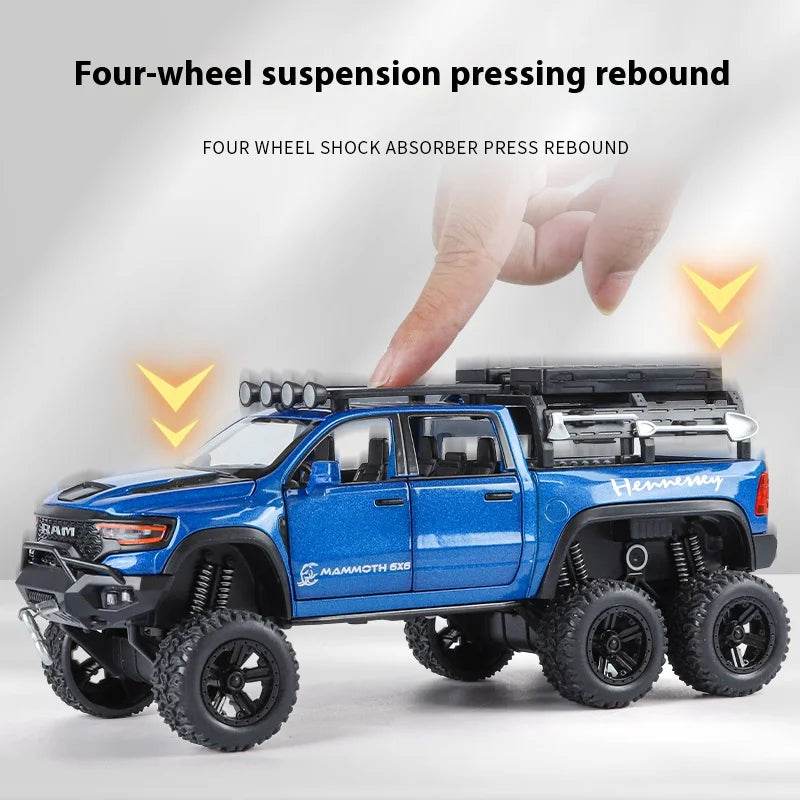 Premium Diecast Mammoth Six By Six Off Road For Collectors - ToylandEU