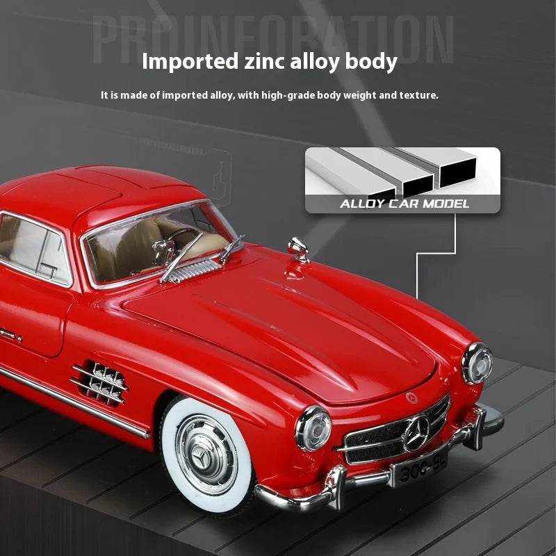 Premium Diecast Mercedes Alloy Sound And Light Collectors - ToylandEU