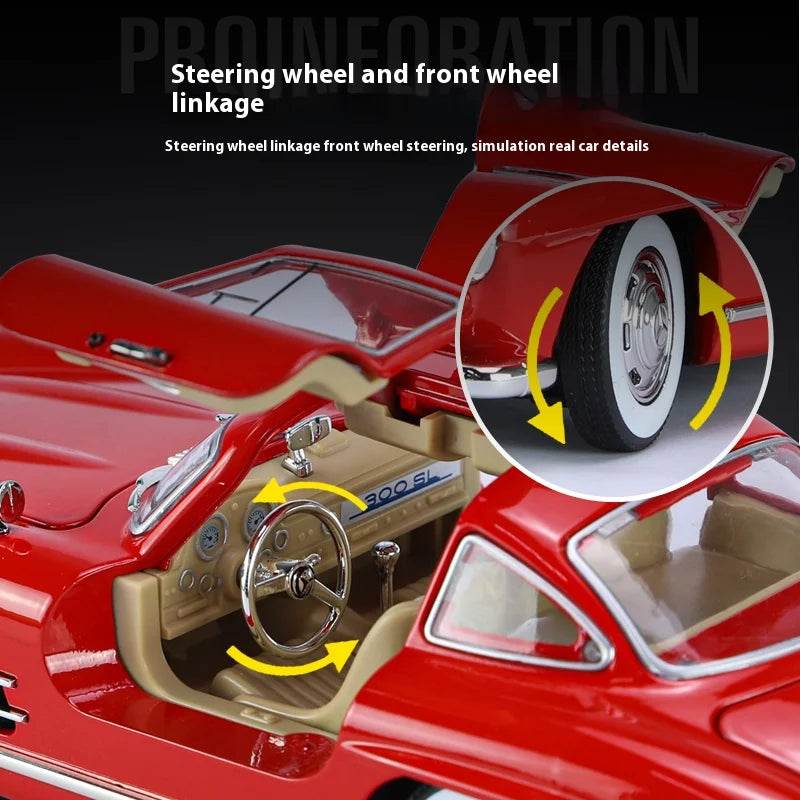 Premium Diecast Mercedes Alloy Sound And Light Collectors - ToylandEU