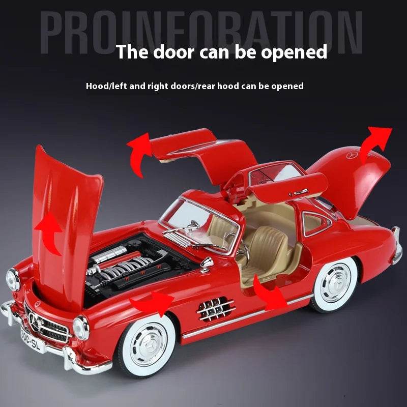 Premium Diecast Mercedes Alloy Sound And Light Collectors - ToylandEU