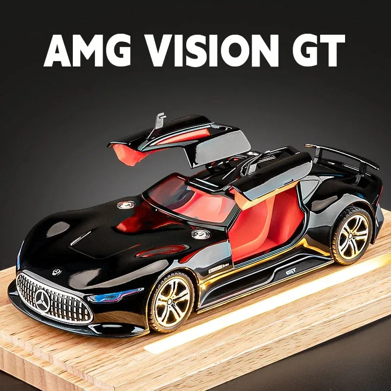 Premium Diecast Mercedes Benz AMG Vision GT Car Model - ToylandEU