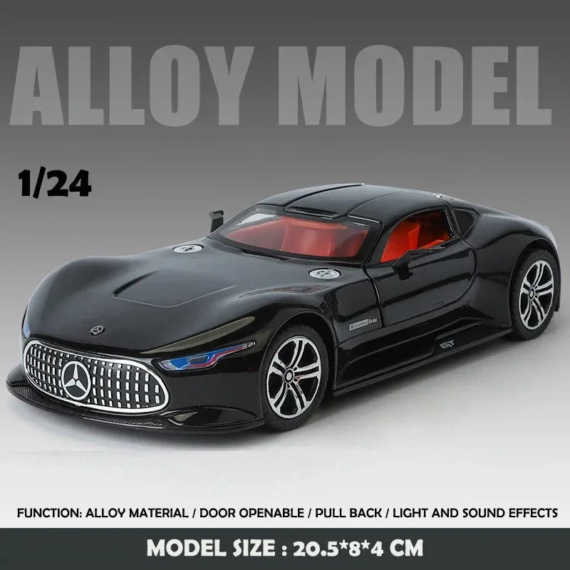 Premium Diecast Mercedes Benz AMG Vision GT Car Model - ToylandEU