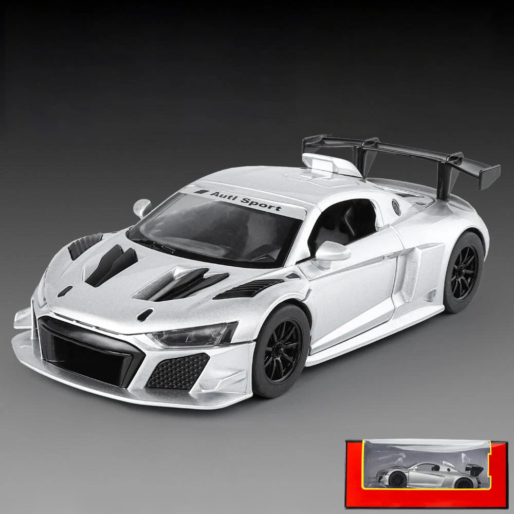 Premium Diecast Model Car 1:24 R8 LMS GT2 Alloy Metal Replica For Collectors And Display Hobbyists - ToylandEU