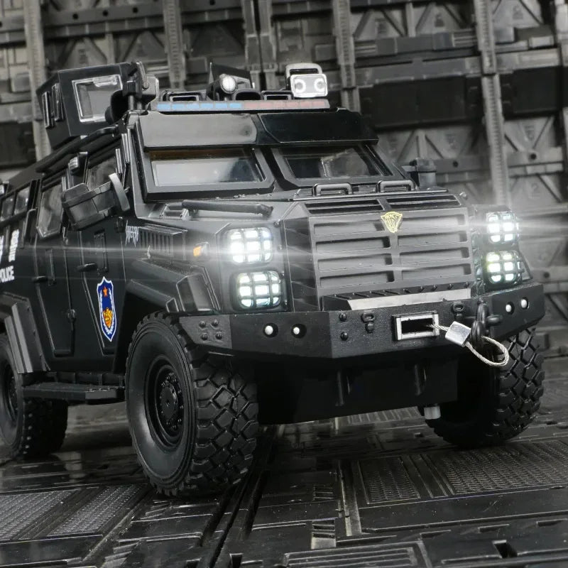 Premium Diecast Model Car 1 24 Sabertooth Off Road Armor Vehicle For Kids - ToylandEU