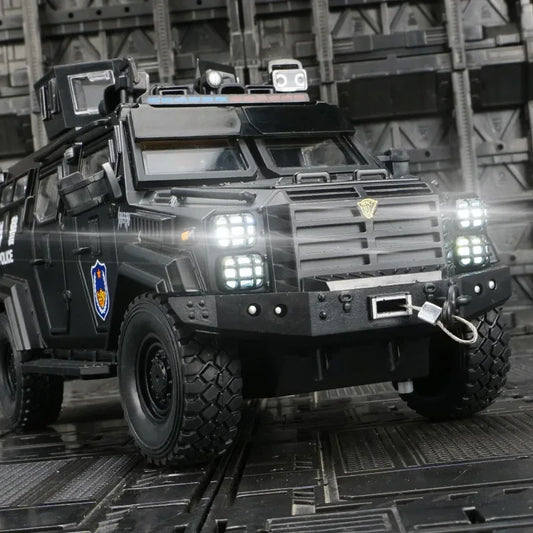 Premium Diecast Model Car 1 24 Sabertooth Off Road Armor Vehicle For Kids - ToylandEU