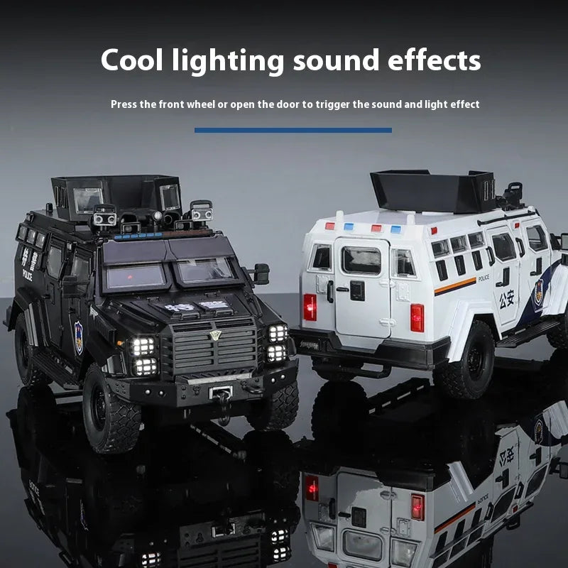 Premium Diecast Model Car 1 24 Sabertooth Off Road Armor Vehicle For Kids - ToylandEU