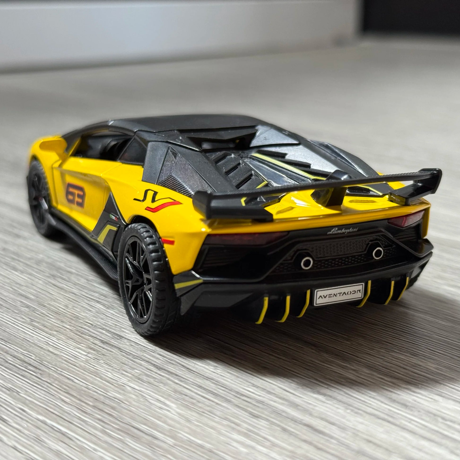 Premium Diecast Model Car 1-32 Aventador SVJ 63 Removable Version Alloy Metal High Detail For Collectors - ToylandEU