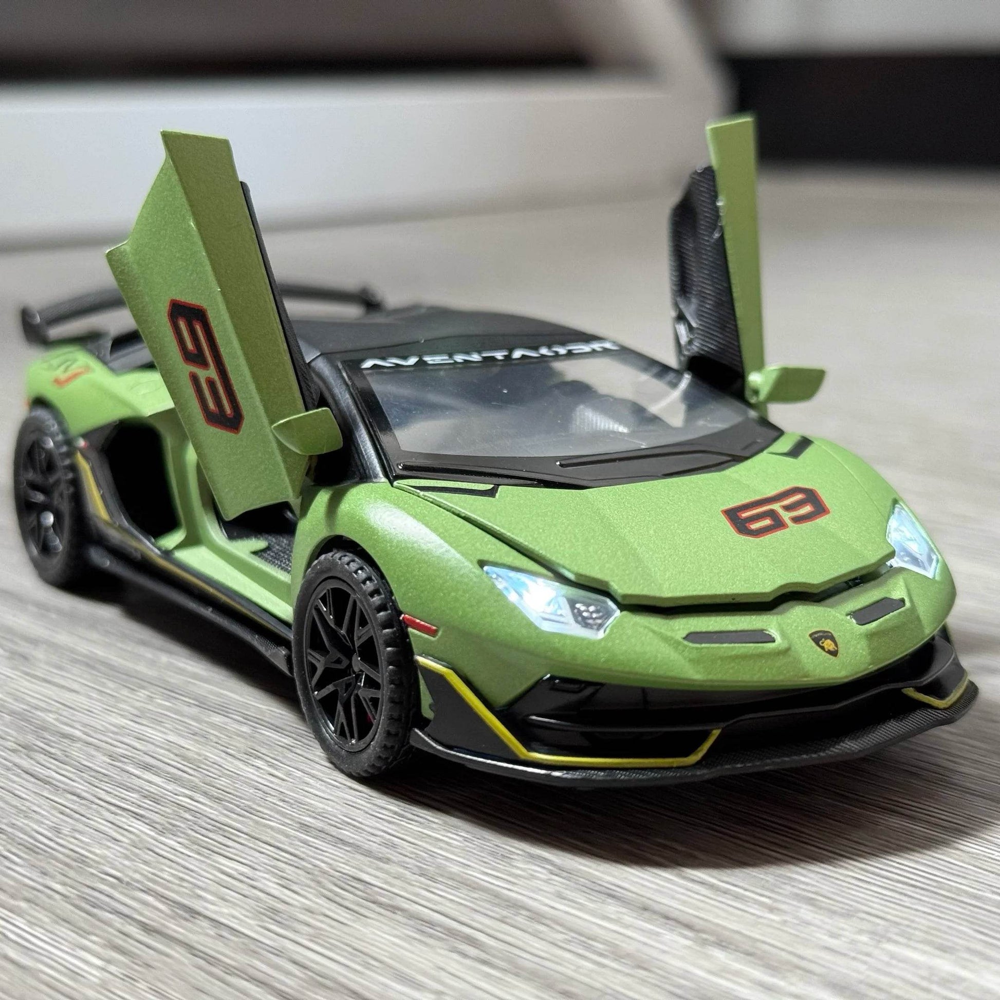 Premium Diecast Model Car 1-32 Aventador SVJ 63 Removable Version Alloy Metal High Detail For Collectors - ToylandEU