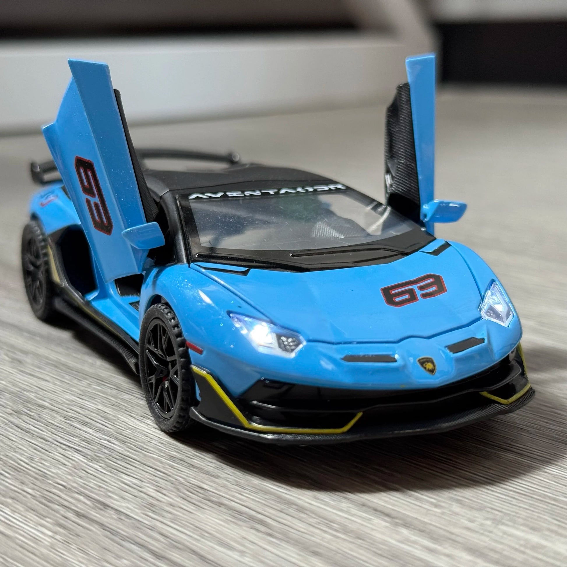 Premium Diecast Model Car 1-32 Aventador SVJ 63 Removable Version Alloy Metal High Detail For Collectors - ToylandEU
