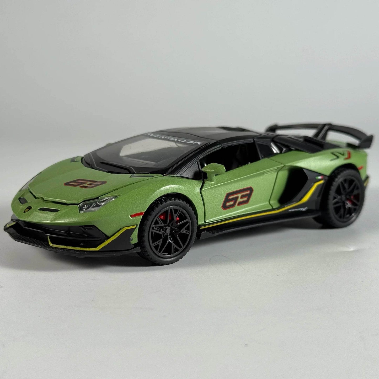 Premium Diecast Model Car 1-32 Aventador SVJ 63 Removable Version Alloy Metal High Detail For Collectors - ToylandEU