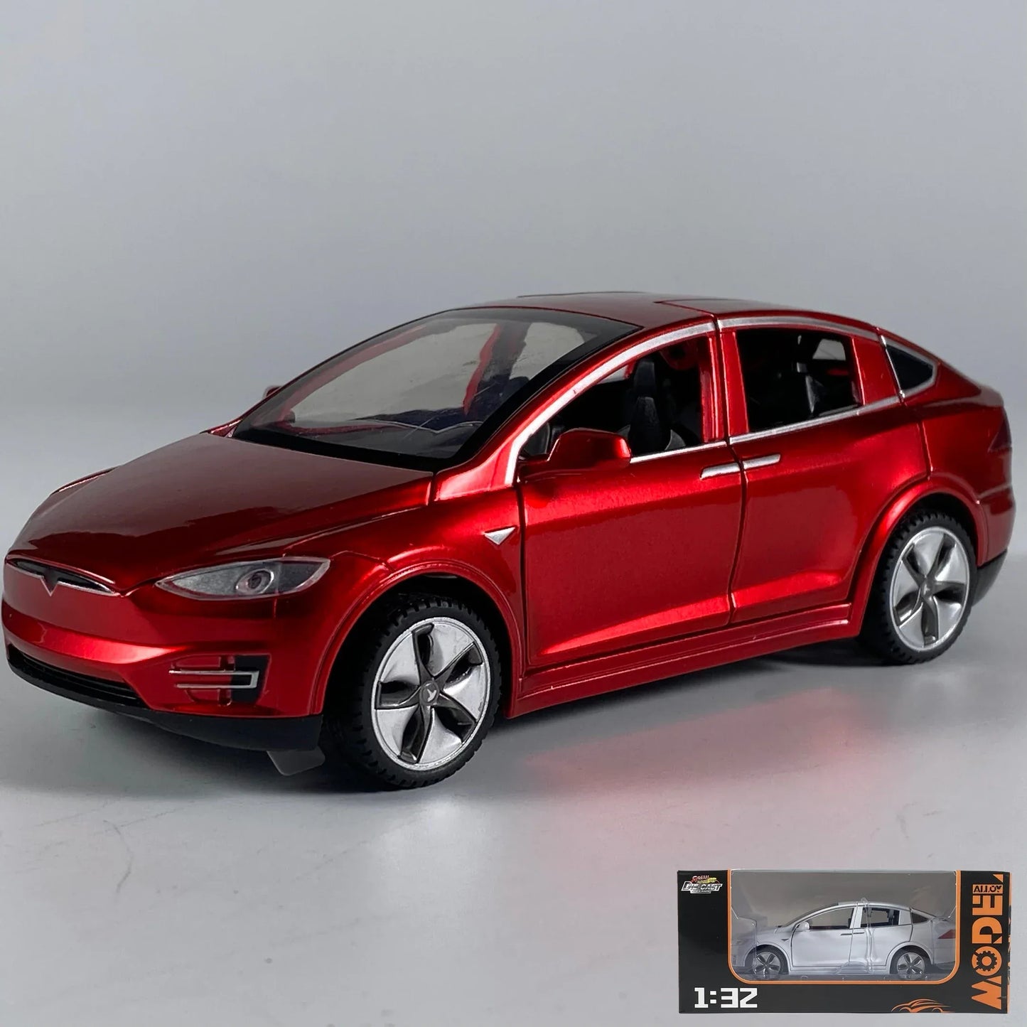 Premium Diecast Model Car 1 32 Scale Alloy SUV Sound And Light Valentines Gift - ToylandEU