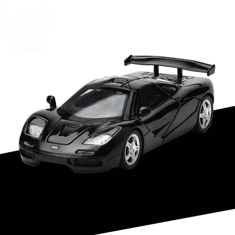 Premium Diecast Model Car 1:32 Scale Alloy With Sound And Light Pull Back For Collectors - ToylandEU