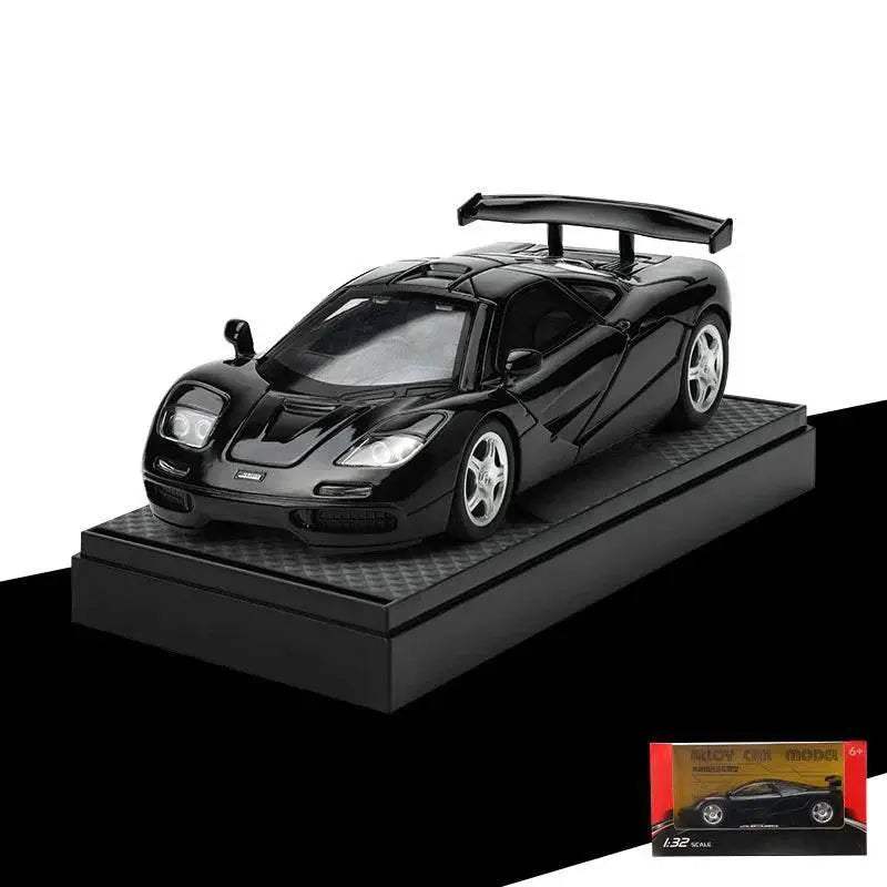 Premium Diecast Model Car 1:32 Scale Alloy With Sound And Light Pull Back For Collectors - ToylandEU