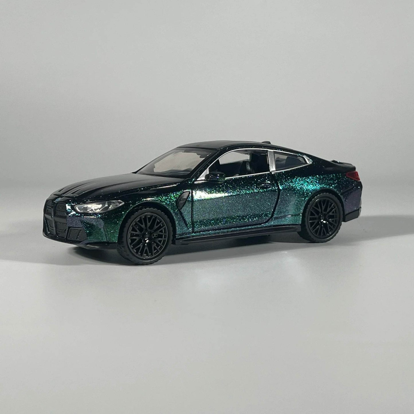 Premium Diecast Model Car 1 32 Scale BMW M4 Coupe With Sound And Light Pull Back For Collectors - ToylandEU