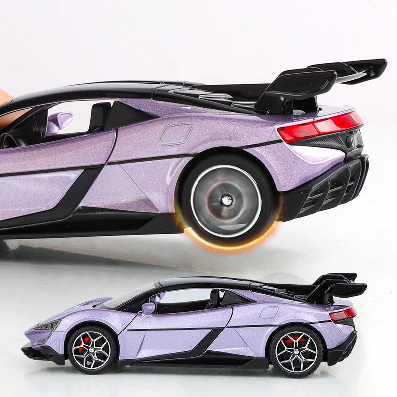 Premium Diecast Model Car 1:32 Scale Realistic Sound And Light For Adult Collectors - ToylandEU