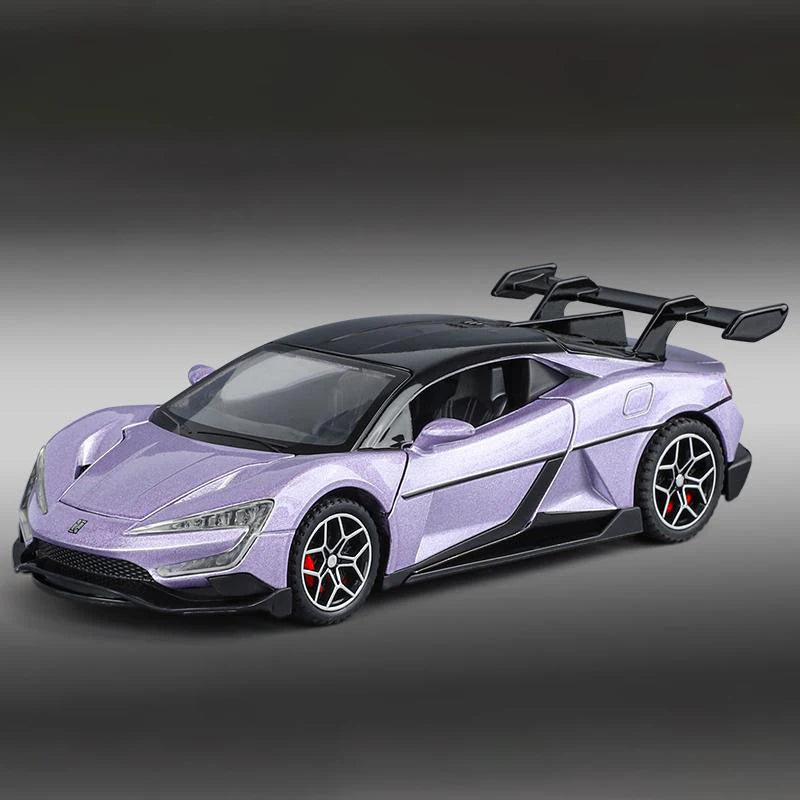 Premium Diecast Model Car 1:32 Scale Realistic Sound And Light For Adult Collectors - ToylandEU