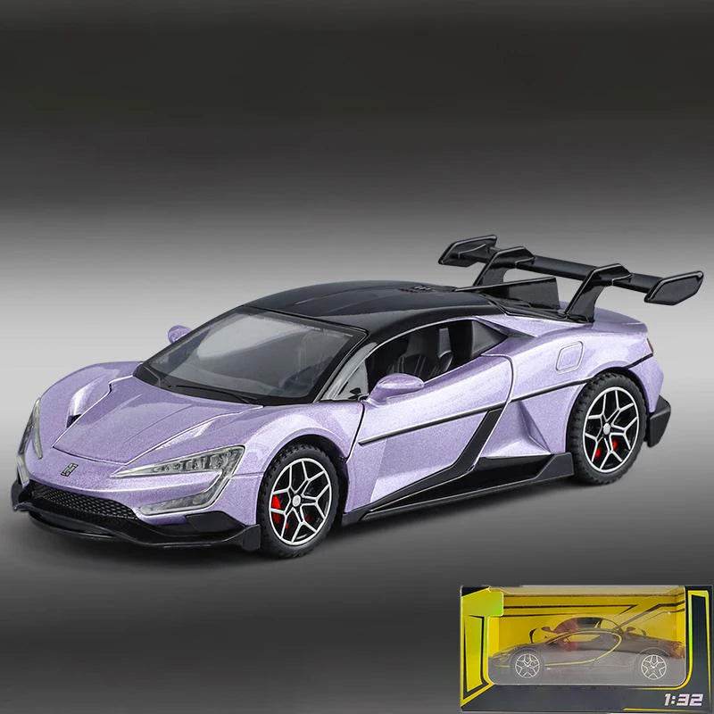 Premium Diecast Model Car 1:32 Scale Realistic Sound And Light For Adult Collectors - ToylandEU
