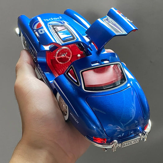 Premium Diecast Model Car 1 To 24 Benz 300SL Coca Cola Edition For Collectors - ToylandEU